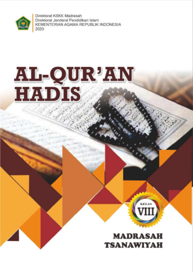 Buku Bacaan Alquran Hadis untuk MTs Kelas 8